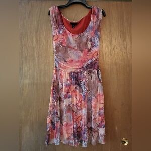 Weston Wear Red Dress With Pockets, Ladies L